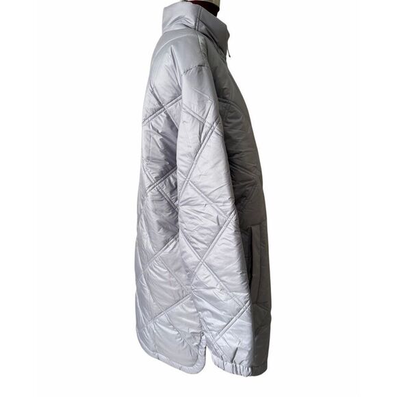 NEW Patagonia Women’s Pine Bank Insulated Parka Permafrost Purple XL Quilted - Picture 10 of 11